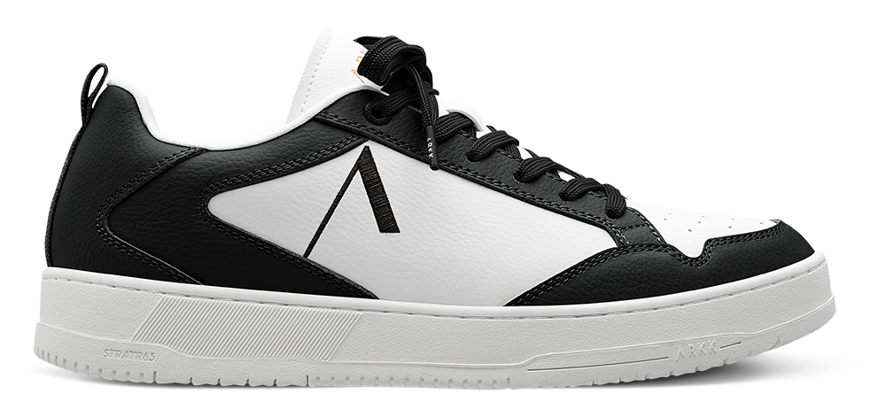 ARKK Collection Visuklass Leather Stratr65 | White Jet Black | Men Visuklass